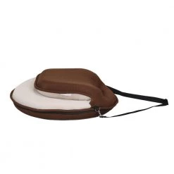 Quickchair Beige/Brown Mesh Folding Floor Chair for Indoor/Outdoor by Loungie -Loungie Sales Shop beige brown mesh loungie bean bag chairs rc62 23bbe hd 44 1000