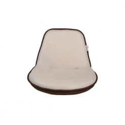 Quickchair Beige/Brown Mesh Folding Floor Chair for Indoor/Outdoor by Loungie -Loungie Sales Shop beige brown mesh loungie bean bag chairs rc62 23bbe hd 4f 1000