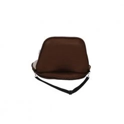 Quickchair Beige/Brown Mesh Folding Floor Chair for Indoor/Outdoor by Loungie -Loungie Sales Shop beige brown mesh loungie bean bag chairs rc62 23bbe hd 76 1000