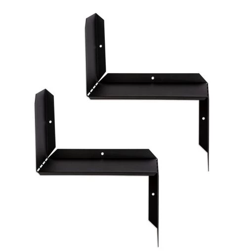 Flex Black Short-Sleeve Shelf (2-Pack) by Atlantic -Loungie Sales Shop black atlantic media storage 38408108 64 1000