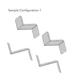 Flex Black Short-Sleeve Shelf (2-Pack) by Atlantic -Loungie Sales Shop black atlantic media storage 38408108 fa 1000