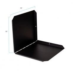 Flex V Black Media/Book Wall Shelf (2-Pack) by Atlantic -Loungie Sales Shop black atlantic media storage 38408110 44 1000