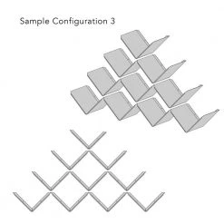 Flex V Black Media/Book Wall Shelf (2-Pack) by Atlantic -Loungie Sales Shop black atlantic media storage 38408110 66 1000