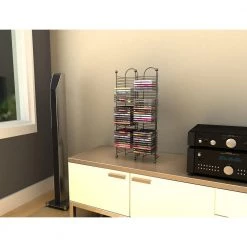 Nestable Black Media Storage by Atlantic -Loungie Sales Shop black atlantic media storage 63705079 31 1000