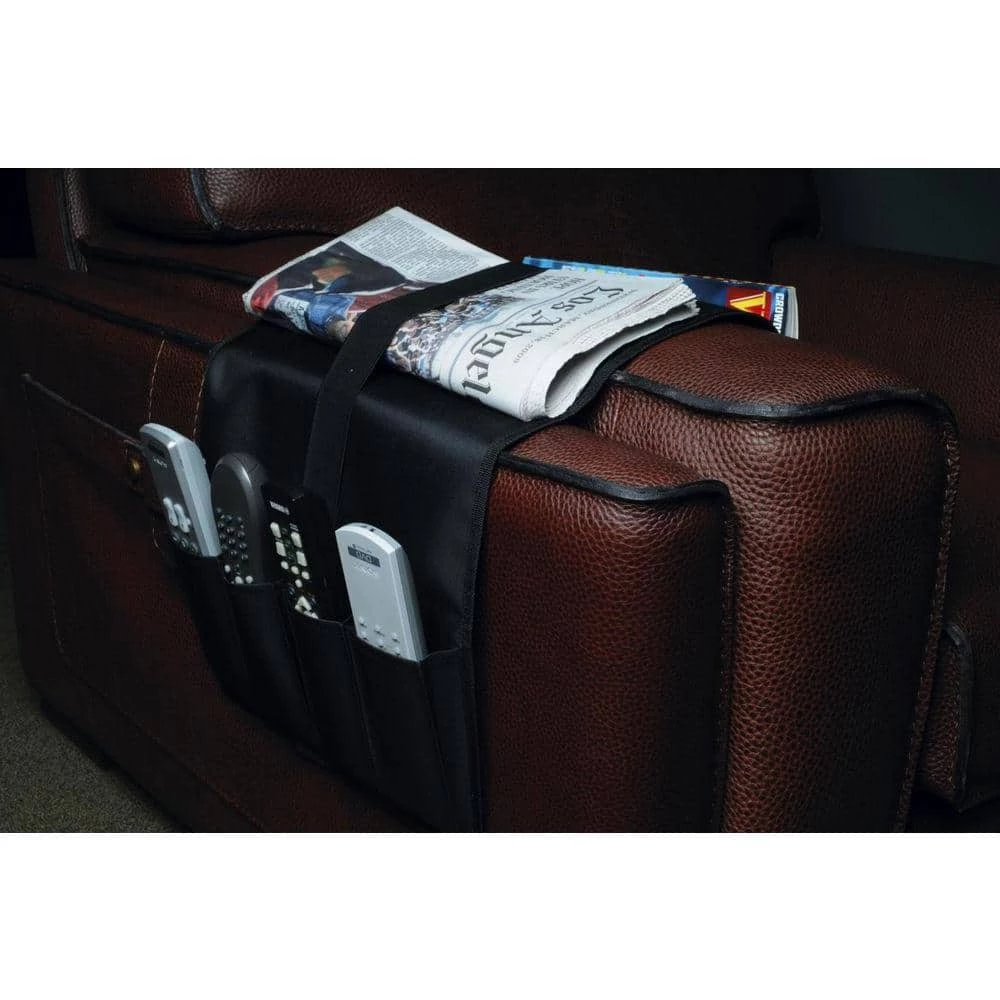 Over the Arm Black Remote Caddy by Atlantic 5 Over the Arm Black Remote Caddy by Atlantic - Image 3