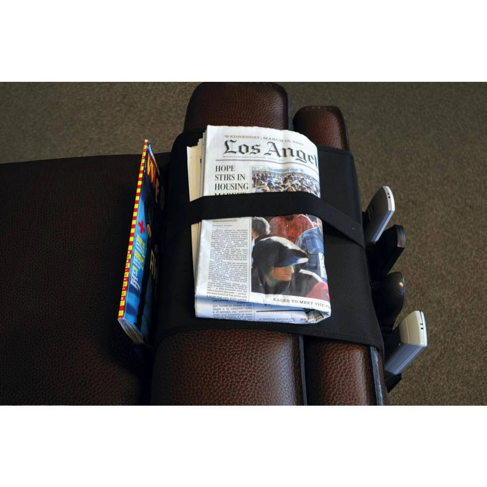 Over the Arm Black Remote Caddy by Atlantic 6 Over the Arm Black Remote Caddy by Atlantic - Image 4