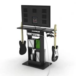 Game Central TV Stand and Game Storage by Atlantic -Loungie Sales Shop black atlantic tv stands 38806135 4f 1000