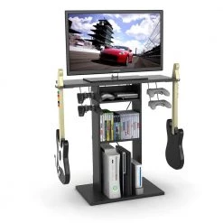 Game Central TV Stand and Game Storage by Atlantic -Loungie Sales Shop black atlantic tv stands 38806135 c3 1000