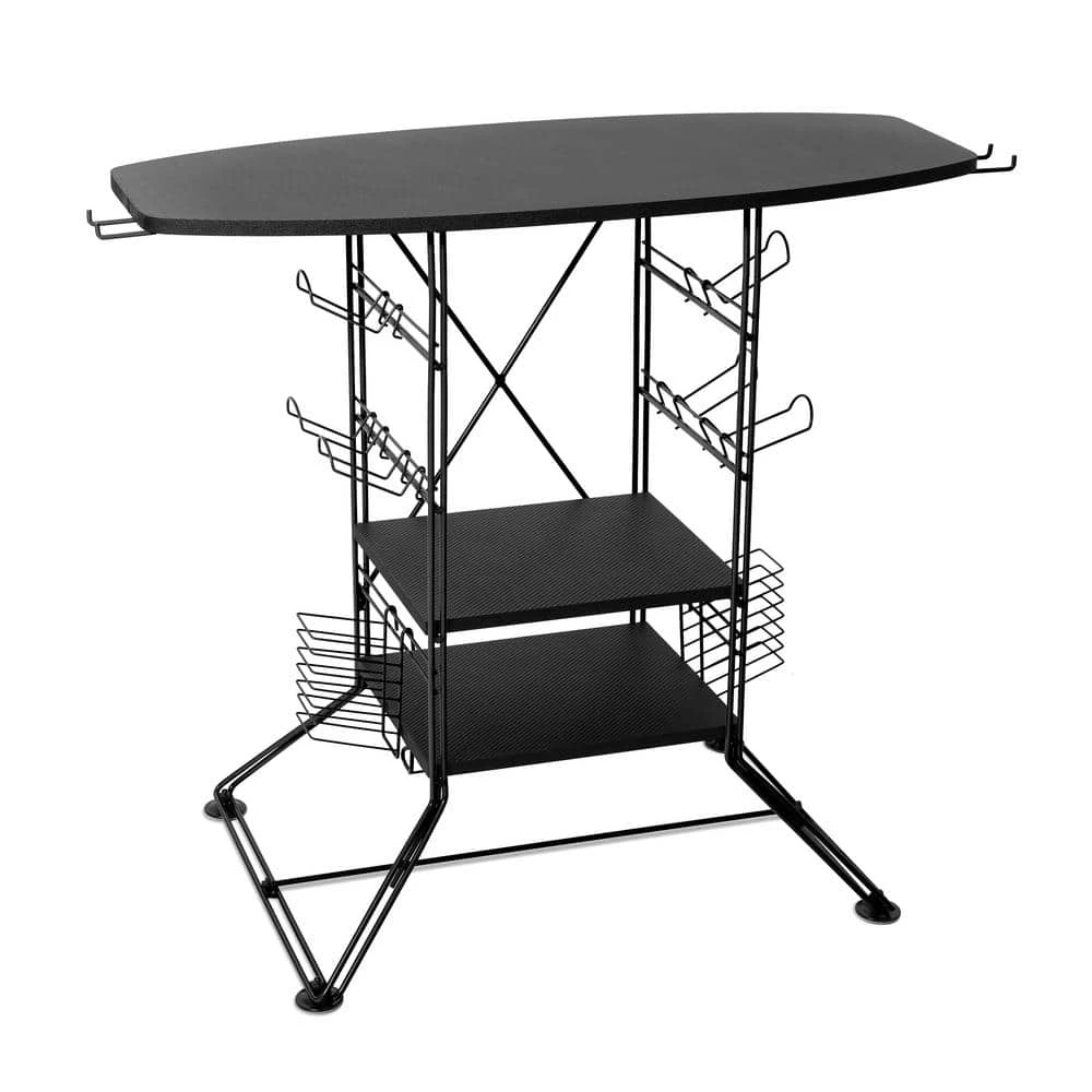 Centipede 38 in. Wide TV/Gaming Stand XL Black by Atlantic 7 Centipede 38 in. Wide TV/Gaming Stand XL Black by Atlantic - Image 5