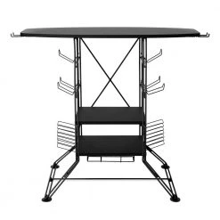 Centipede 38 in. Wide TV/Gaming Stand XL Black by Atlantic 10 Centipede 38 in. Wide TV/Gaming Stand XL Black by Atlantic -Loungie Sales Shop black atlantic tv stands 45506170 77 1000