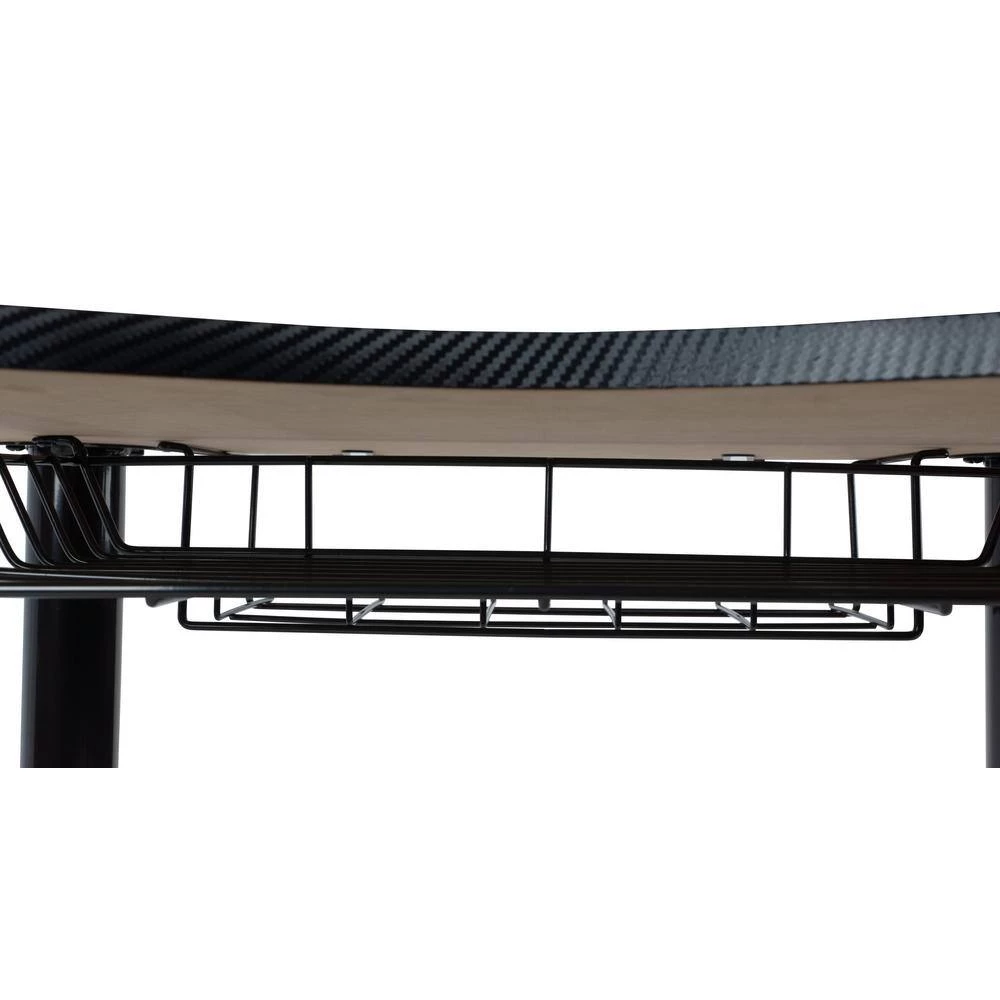 23.5 in. W Black Eclipse Gaming Desk by Atlantic 9 23.5 in. W Black Eclipse Gaming Desk by Atlantic - Image 7