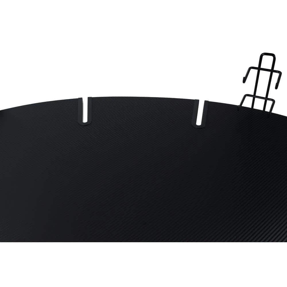 23.5 in. W Black Eclipse Gaming Desk by Atlantic 10 23.5 in. W Black Eclipse Gaming Desk by Atlantic - Image 8