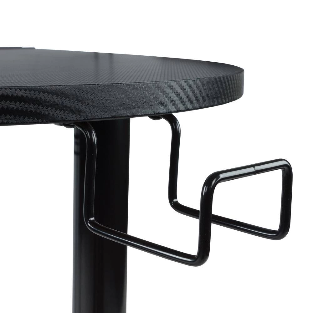 23.5 in. W Black Eclipse Gaming Desk by Atlantic 12 23.5 in. W Black Eclipse Gaming Desk by Atlantic - Image 10