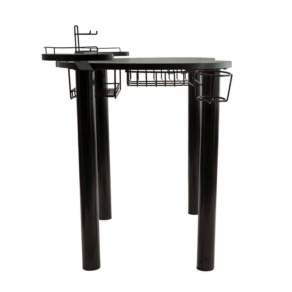 23.5 in. W Black Eclipse Gaming Desk by Atlantic 4 23.5 in. W Black Eclipse Gaming Desk by Atlantic - Image 2