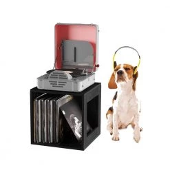 Stackable Minimalist Modular Open-Sided Cube Table Black by Lavish Home 18 Stackable Minimalist Modular Open-Sided Cube Table Black by Lavish Home -Loungie Sales Shop black lavish home end side tables hw0200197 76 1000