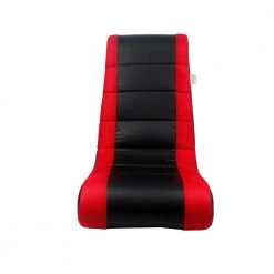Rockme Black/Red PU Leather Folding Game Chair by Loungie -Loungie Sales Shop black red pu leather loungie gaming chairs rc64 01brd hd 1f 1000