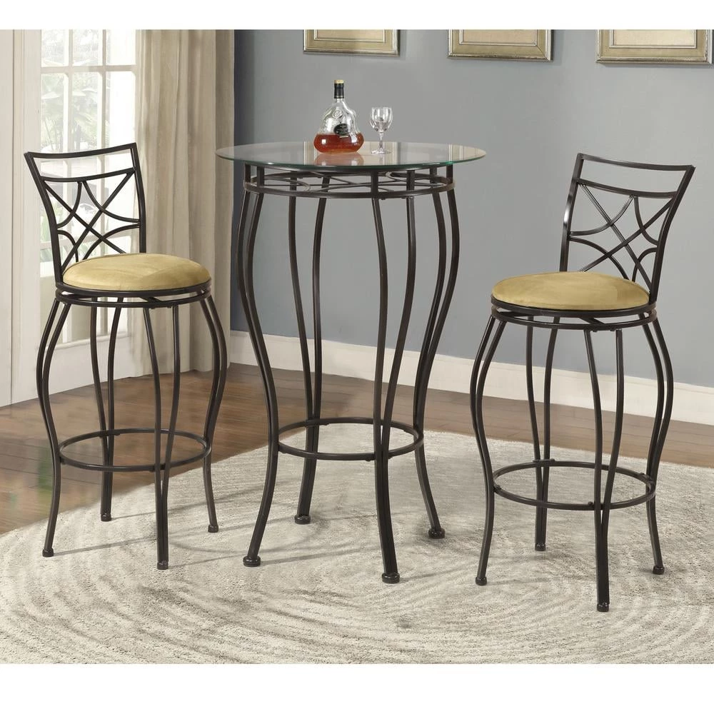 The Home Source Web Bronze Bistro Set by Home Source Industries 10 The Home Source Web Bronze Bistro Set by Home Source Industries - Image 8