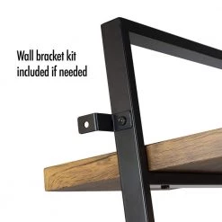 Urban Black Woodgrain 4-Tier Shelf by Atlantic 12 Urban Black Woodgrain 4-Tier Shelf by Atlantic -Loungie Sales Shop brown atlantic bookcases bookshelves 38408136 1f 1000