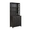 Home Source Elegant Charcoal Bar Cabinet Kitchen Cabinet with Microwave Stand by Home Source Industries -Loungie Sales Shop charcoal home source industries bar cabinets dc16 charcoa hd 64 1000
