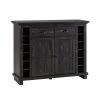 Home Source Charcoal Bar Cabinet with Stem Glass Placement by Home Source Industries -Loungie Sales Shop charcoal home source industries bar cabinets dc54 cha hd 64 1000