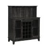 Home Source Charcoal Microwave Station Bar Cabinet with 4-Shelves and Wine Rack by Home Source Industries 2 Home Source Charcoal Microwave Station Bar Cabinet with 4-Shelves and Wine Rack by Home Source Industries -Loungie Sales Shop charcoal home source industries computer desks dc22 ch hd 64 1000