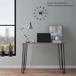 19.5 in. Rectangular Driftwood Gray/Black Writing Desks with Storage by Lavish Home 15 19.5 in. Rectangular Driftwood Gray/Black Writing Desks with Storage by Lavish Home -Loungie Sales Shop driftwood gray black lavish home writing desks hw0200181 44 1000