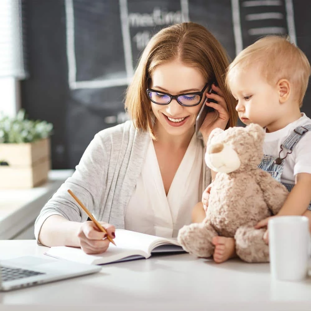 19.5 in. Rectangular Driftwood Gray/Black Writing Desks with Storage by Lavish Home 4 19.5 in. Rectangular Driftwood Gray/Black Writing Desks with Storage by Lavish Home - Image 2