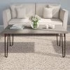 42 in. Driftwood Gray Large Rectangle Wood Coffee Table with Hairpin Legs by Lavish Home -Loungie Sales Shop driftwood gray woodgrain look lavish home coffee tables hw0200182 64 1000