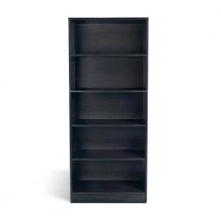 Oskar Espresso 5-Shelf Bookcase by Atlantic -Loungie Sales Shop espresso atlantic media storage 38408139 1f 1000