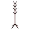 Espresso Brown 8-Hook Modern Freestanding Wooden Coat Tree by Lavish Home 2 Espresso Brown 8-Hook Modern Freestanding Wooden Coat Tree by Lavish Home -Loungie Sales Shop espresso brown lavish home coat racks hw0200235 64 1000