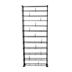 Maxsteel Gray Multimedia Rack Gunmetal by Atlantic
