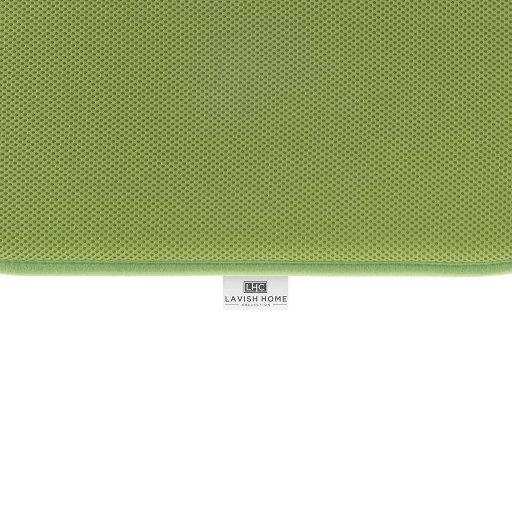 Green Foam Chair Pad (Set of 4) by Lavish Home 9 Green Foam Chair Pad (Set of 4) by Lavish Home - Image 8