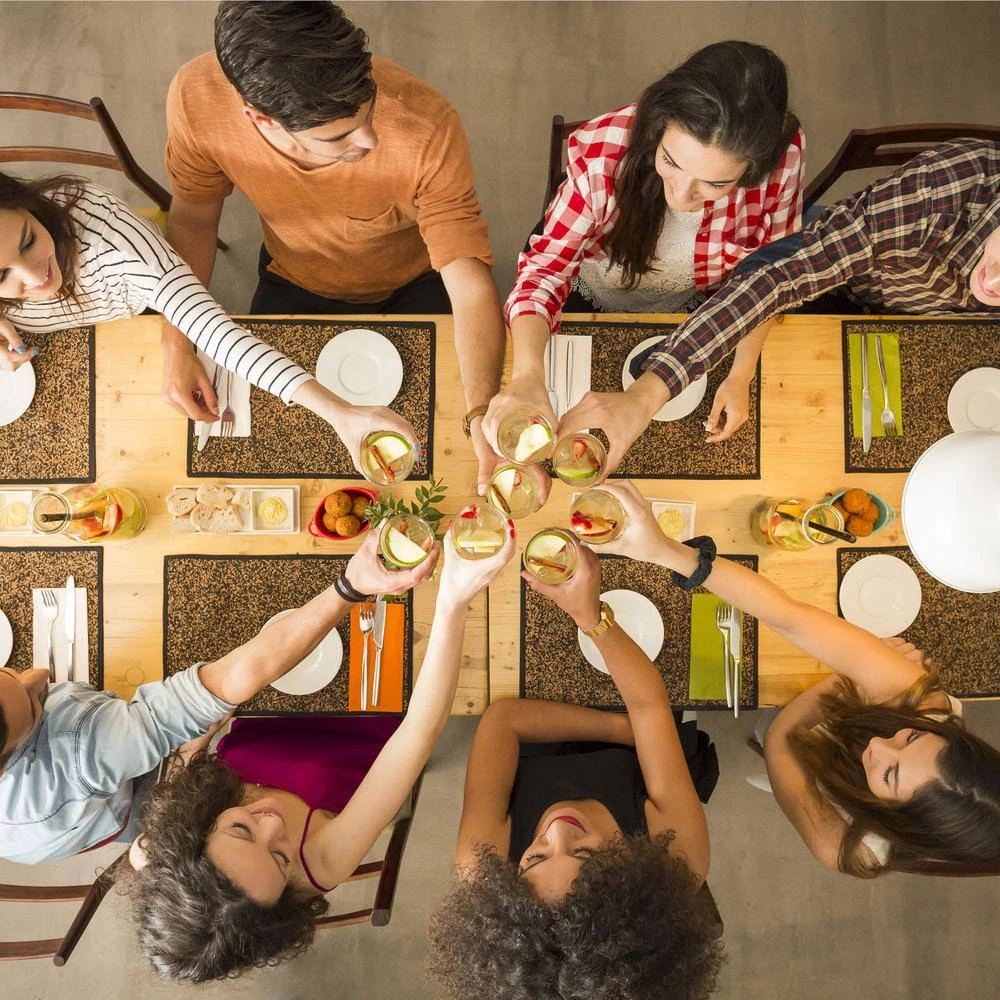 Green Foam Chair Pad (Set of 4) by Lavish Home 8 Green Foam Chair Pad (Set of 4) by Lavish Home - Image 7