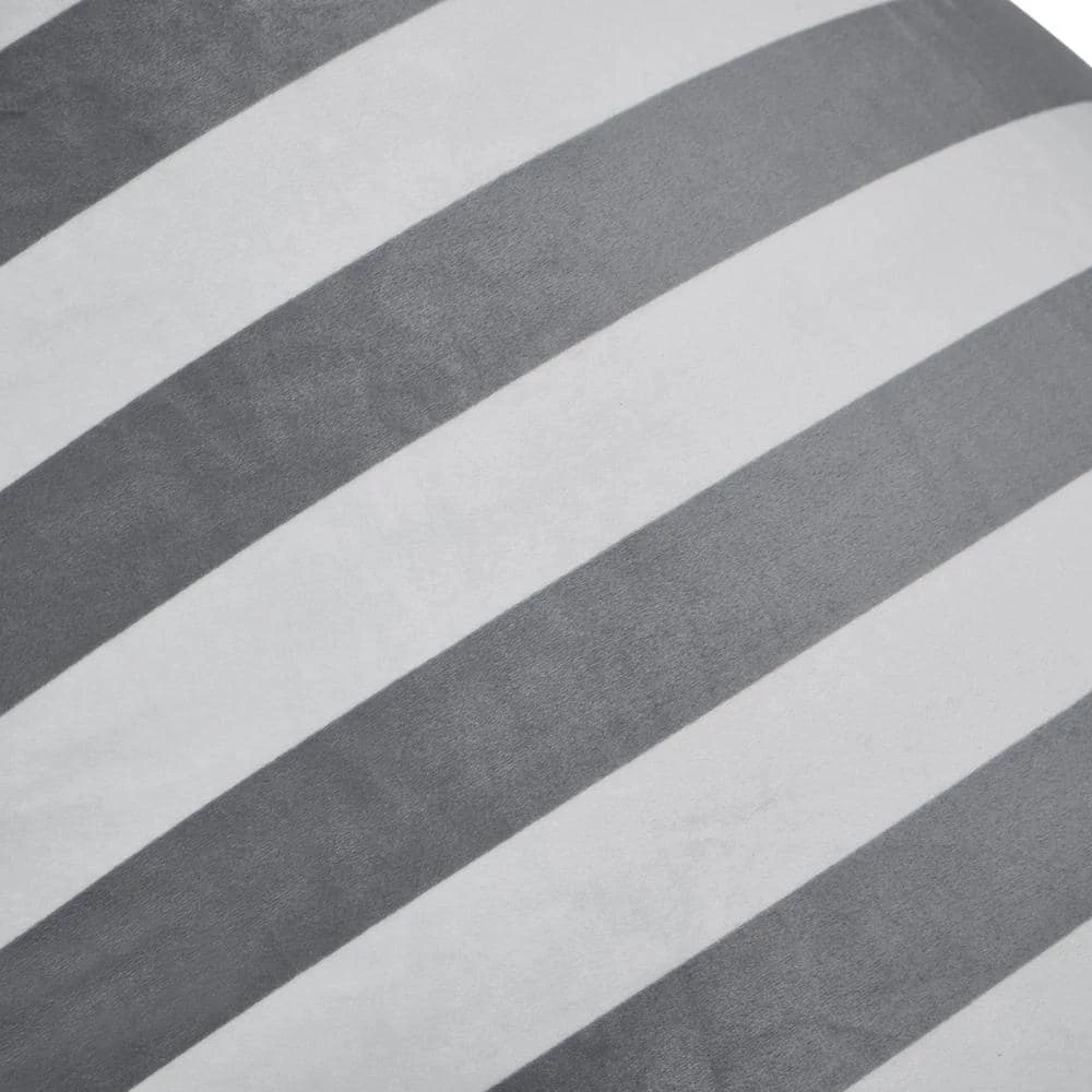 Grey Bean Bag Covers Microfiber 55 in. x 35 in. by Loungie 3 Grey Bean Bag Covers Microfiber 55 in. x 35 in. by Loungie - Image 2