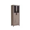 Home Source Grey Wash 2-Door Bar Cabinet with Mesh Display by Home Source Industries -Loungie Sales Shop grey wash home source industries bar cabinets s 601 gw hd 64 1000