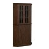 Home Source Enclosed Mahogany Corner Cabinet by Home Source Industries -Loungie Sales Shop mahogany home source industries bar cabinets dc14 mh hd 64 1000