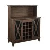Home Source Jill Zarin Mahogany Bar Coffee Station Microwave Cabinet by Home Source Industries -Loungie Sales Shop mahogany home source industries bar cabinets jz21 mah hd 64 1000