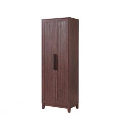 Home Source Mahogany 2-Door Pantry Bar Cabinet by Home Source Industries