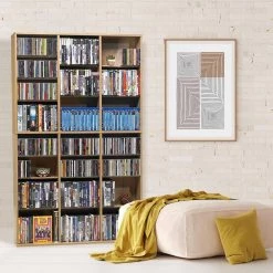 Oskar Adjustable Media Wall-Unit 756 Maple by Atlantic 15 Oskar Adjustable Media Wall-Unit 756 Maple by Atlantic -Loungie Sales Shop maple atlantic media storage 38435712 31 1000