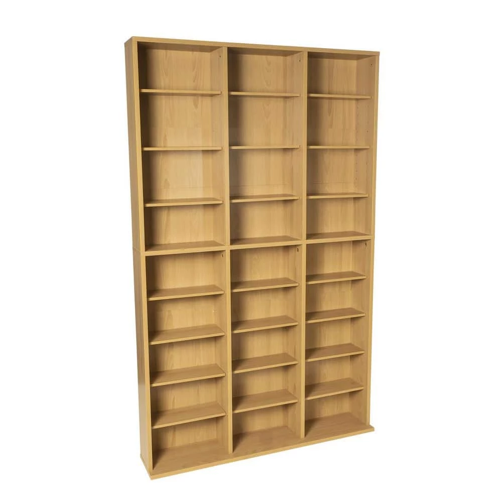Oskar Adjustable Media Wall-Unit 756 Maple by Atlantic 4 Oskar Adjustable Media Wall-Unit 756 Maple by Atlantic - Image 2