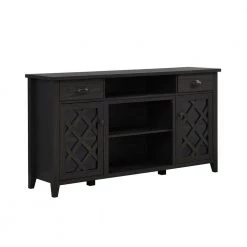 Home Source 60 in. Oak TV Stand for up to 75" TV by Home Source Industries