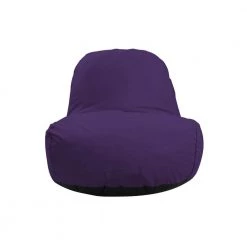 Cosmic Foam Purple Bean Bag Nylon Lounge Chair by Loungie -Loungie Sales Shop purple loungie bean bag chairs bb144 28pl hd 4f 1000