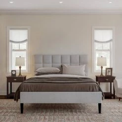 17.75 in. Umber Brown Rectangle MDF Wood End Tables With Drawers ( Set of 2) by Lavish Home -Loungie Sales Shop umber brown lavish home end side tables 80 endtbl 7 2 44 1000