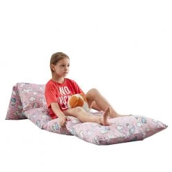 Unicorn Light Pink Bean Bag Covers Microfiber 88 in. x 26 in. by Loungie -Loungie Sales Shop unicorn light pink loungie bean bag chairs lc186 20lk hd c3 1000