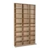 Elite Media Weathered Oak Storage Cabinet New/Improved Large 837CD/528DVD/624BR by Atlantic -Loungie Sales Shop weathered oak atlantic media storage 38408141 64 1000