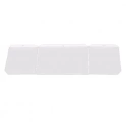 Flex White Short-Sleeve Shelf (2-Pack) by Atlantic 15 Flex White Short-Sleeve Shelf (2-Pack) by Atlantic -Loungie Sales Shop white atlantic media storage 38408109 1f 1000