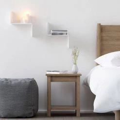 Flex White Short-Sleeve Shelf (2-Pack) by Atlantic 19 Flex White Short-Sleeve Shelf (2-Pack) by Atlantic -Loungie Sales Shop white atlantic media storage 38408109 31 1000