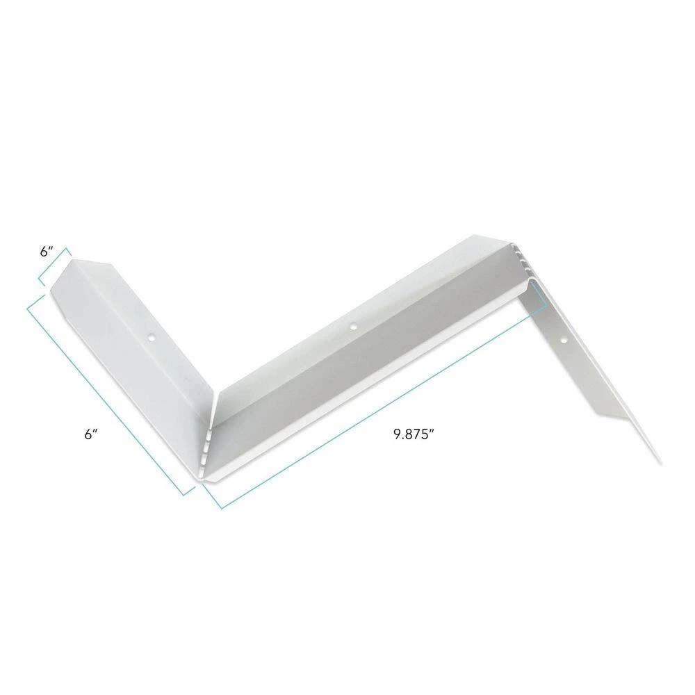 Flex White Short-Sleeve Shelf (2-Pack) by Atlantic 4 Flex White Short-Sleeve Shelf (2-Pack) by Atlantic - Image 2