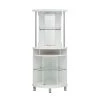 Home Source White Corner Bar Cabinet by Home Source Industries -Loungie Sales Shop white home source industries bar cabinets dc04 wh hd 64 1000